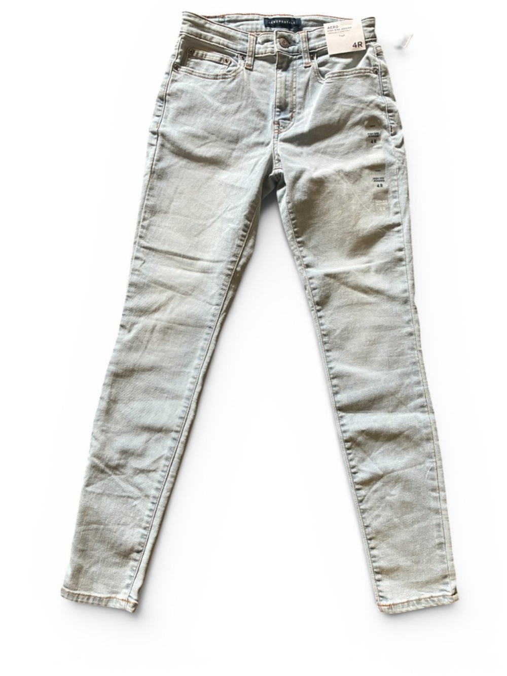 Aeropostale Light Wash Women’s Skinny Jeans - NWT High Rise 4R